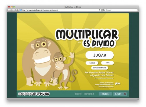 Multiplicar es Divino - menu Multiplicar es Divino - menu